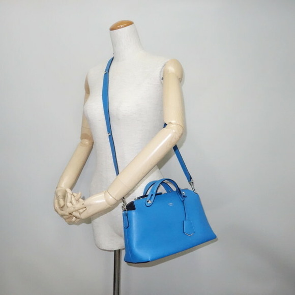 Fendi Bag By the Way Calfskin Blue Royal - Picture 3 of 3